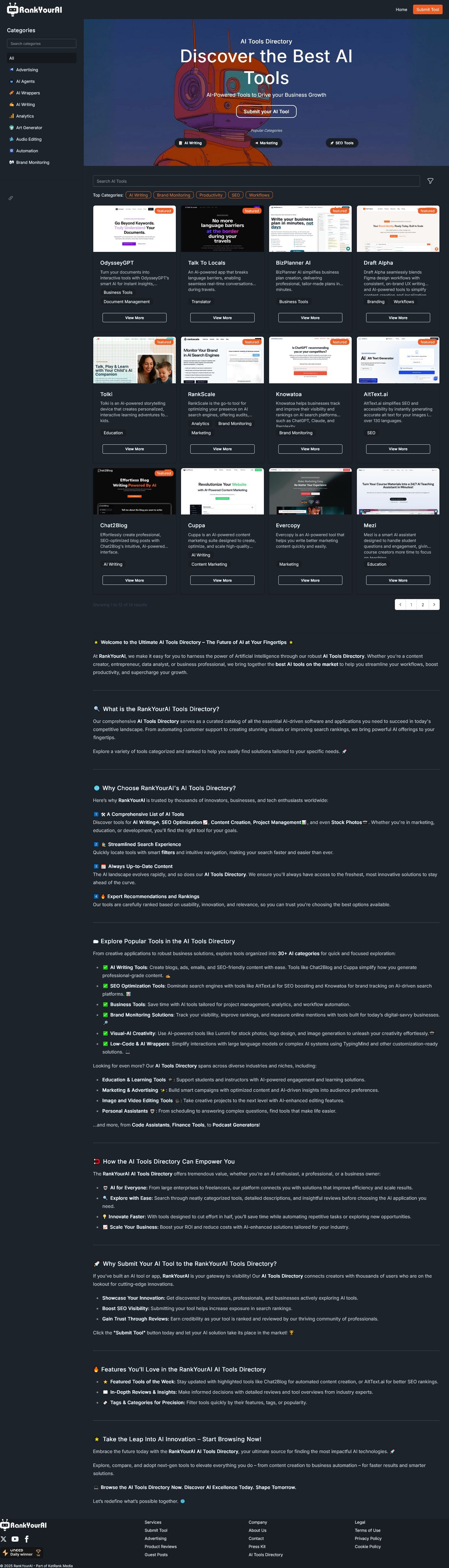 Screenshot of Rankyourai