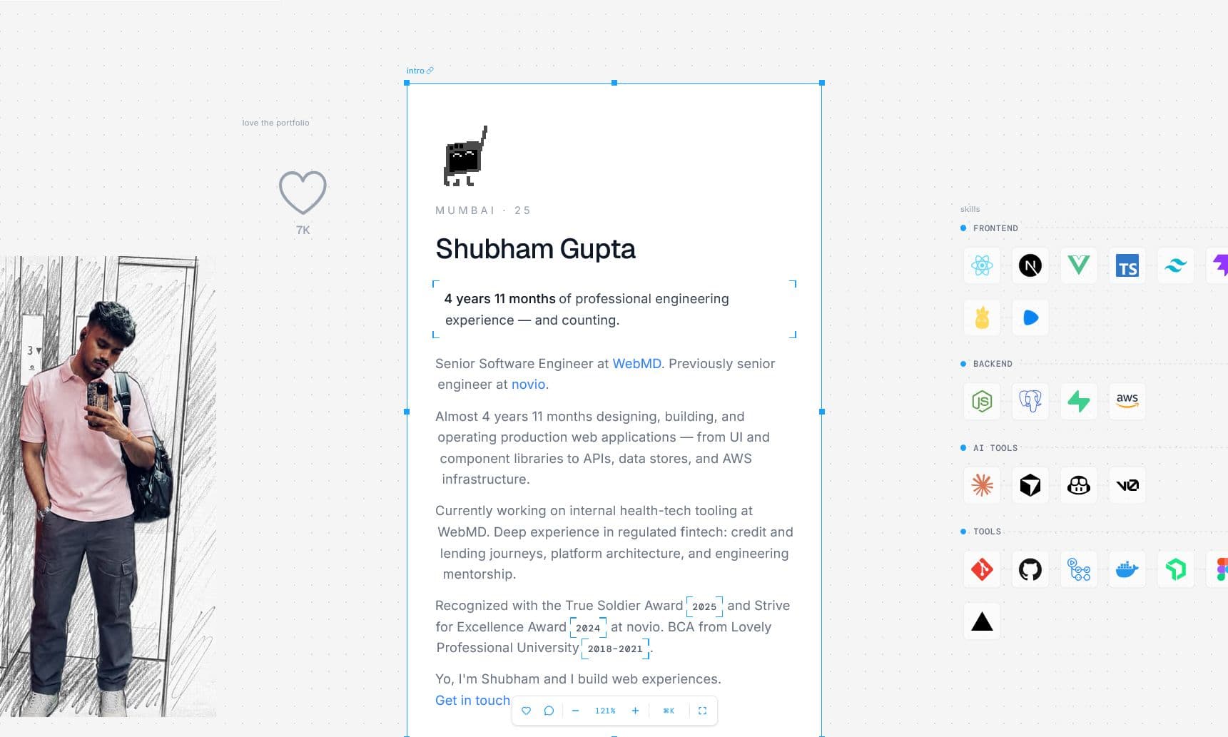 Screenshot of shubhamgupta.dev