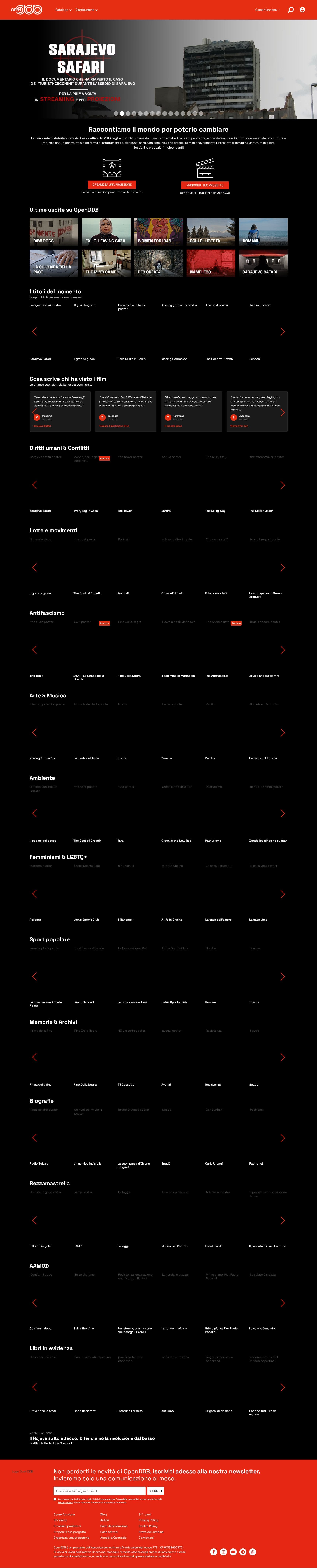 Screenshot of openddb.it