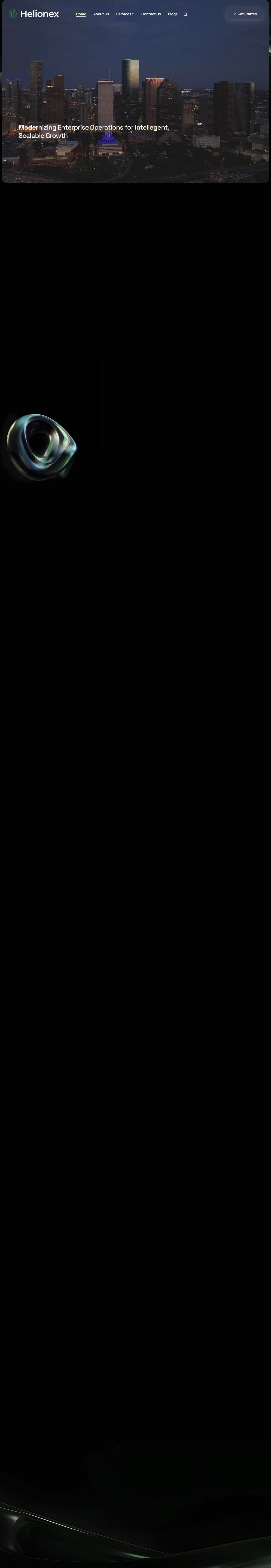 Screenshot of helionex.net