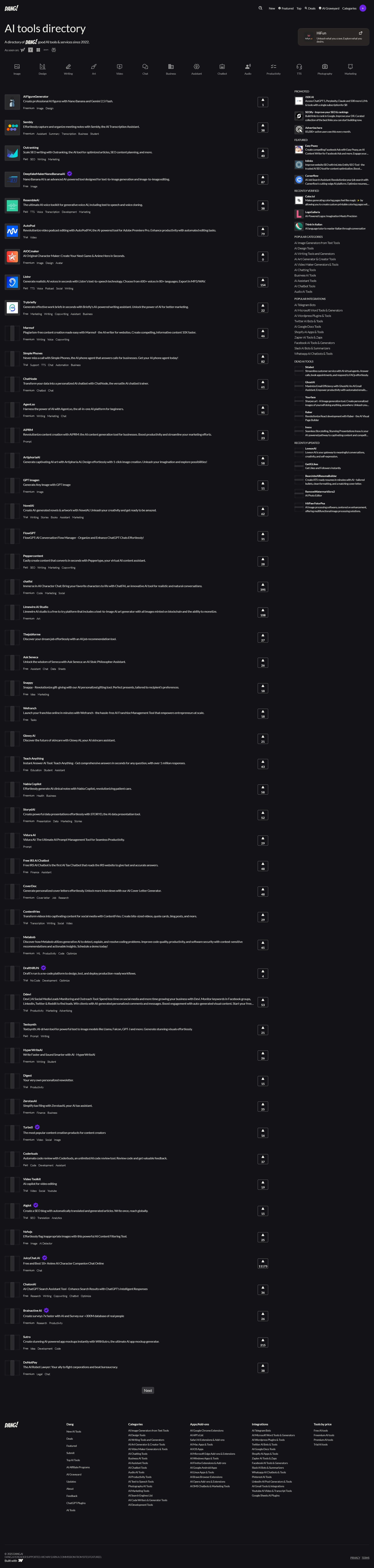 Screenshot of Ddang.ai