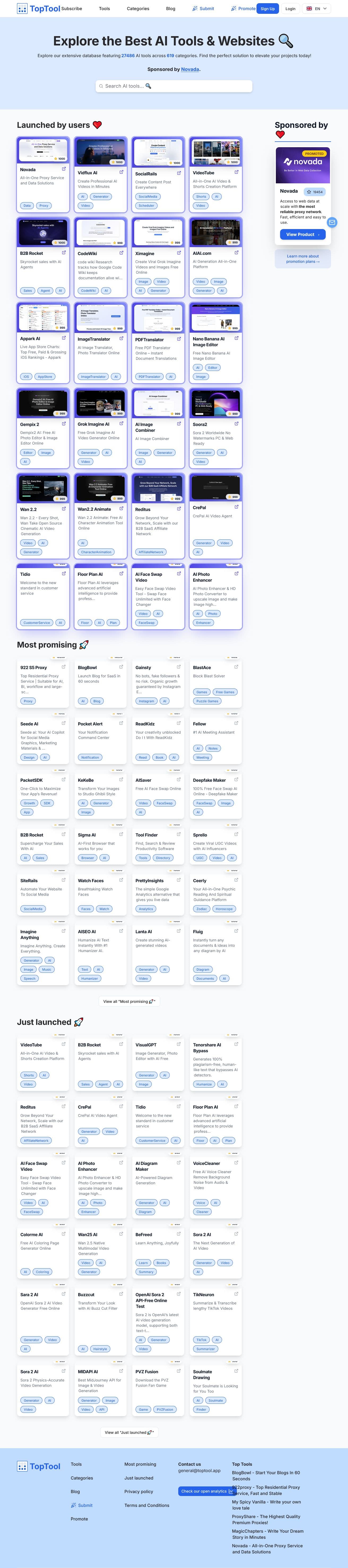 Screenshot of Toptool