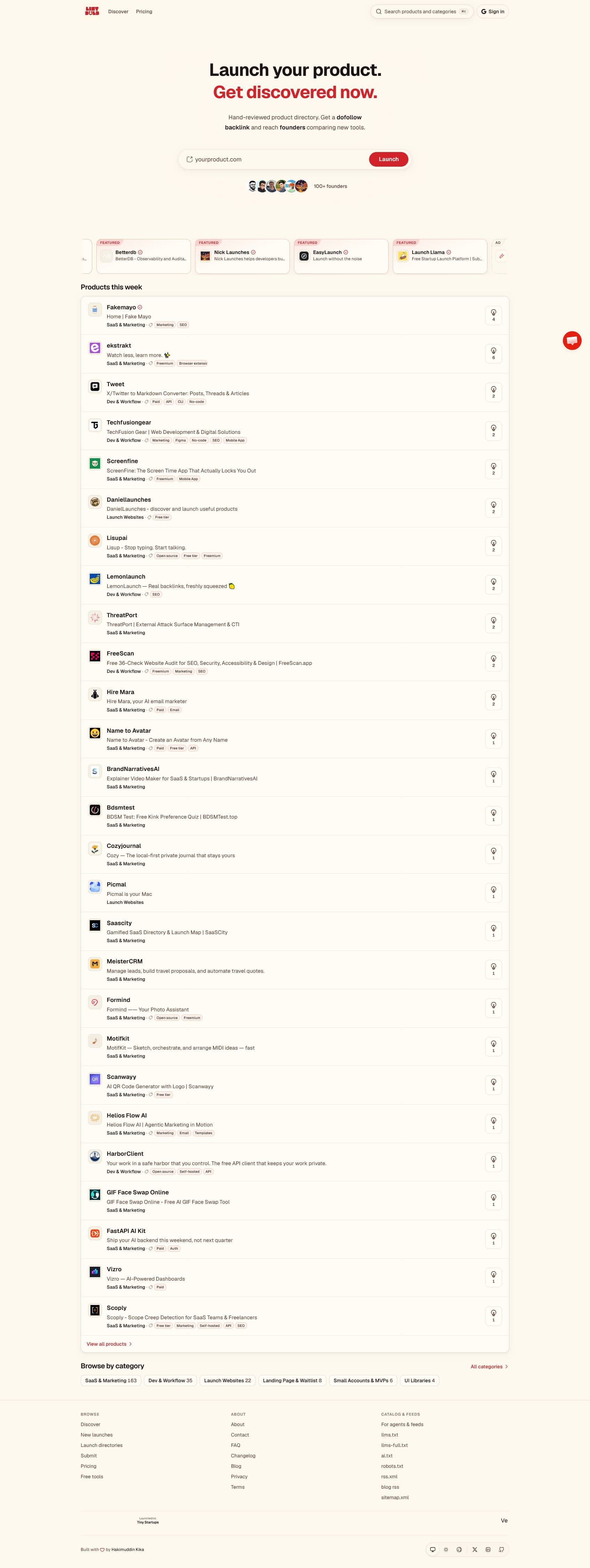 Screenshot of listbulb.com