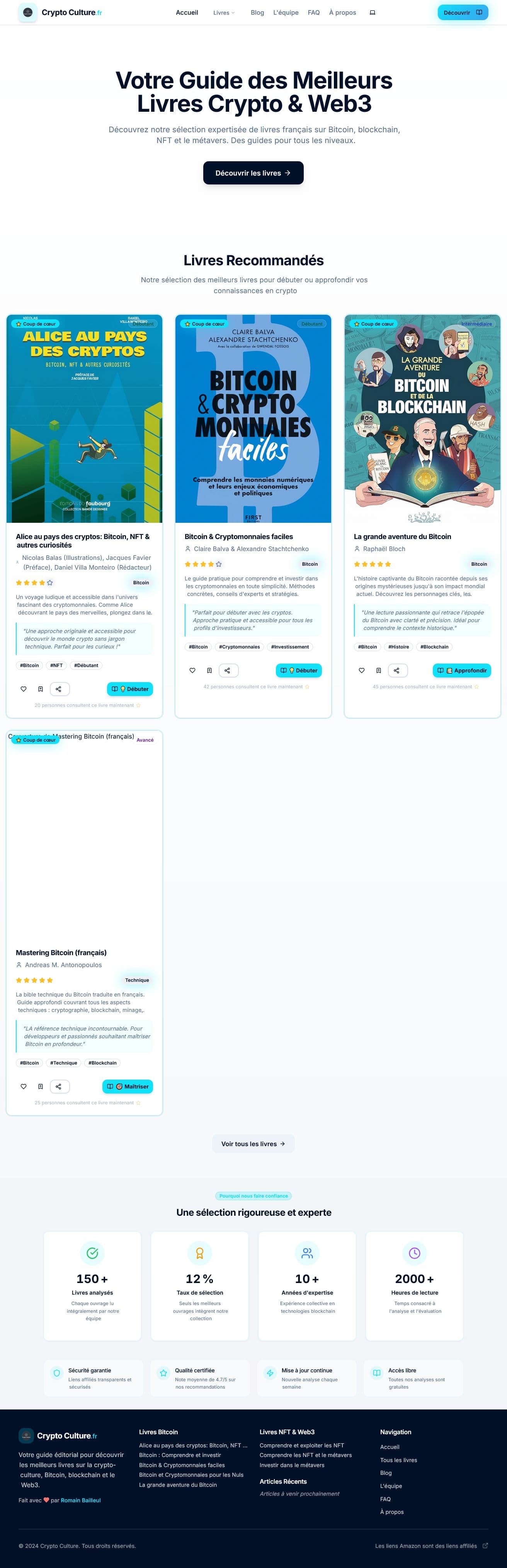 Screenshot of cryptoculture.fr