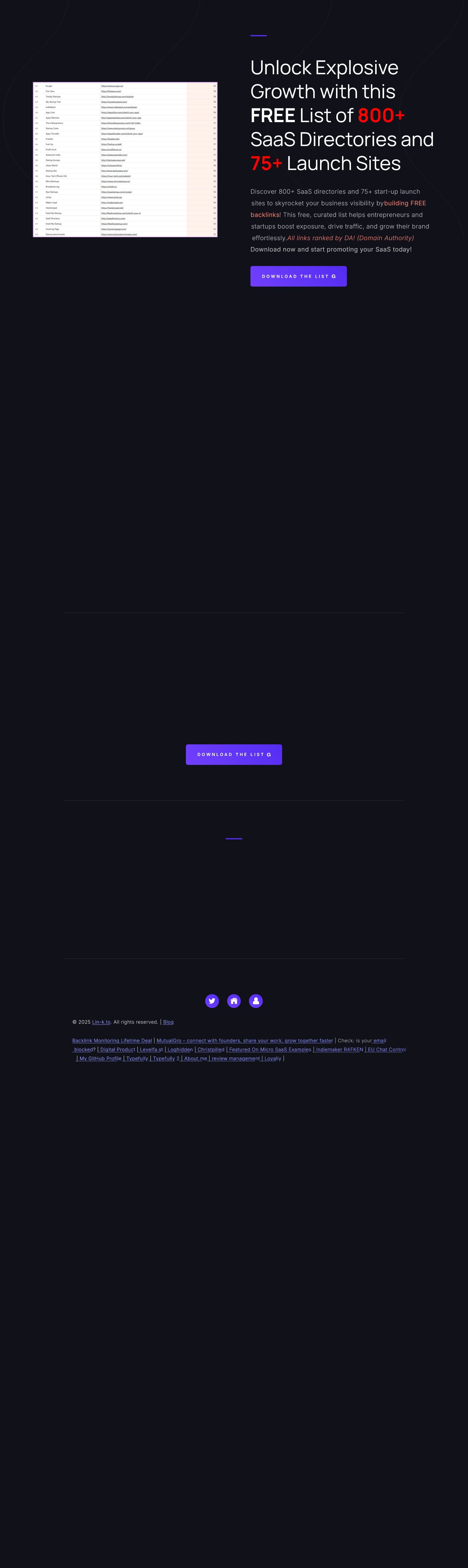 Screenshot of lin-k.to