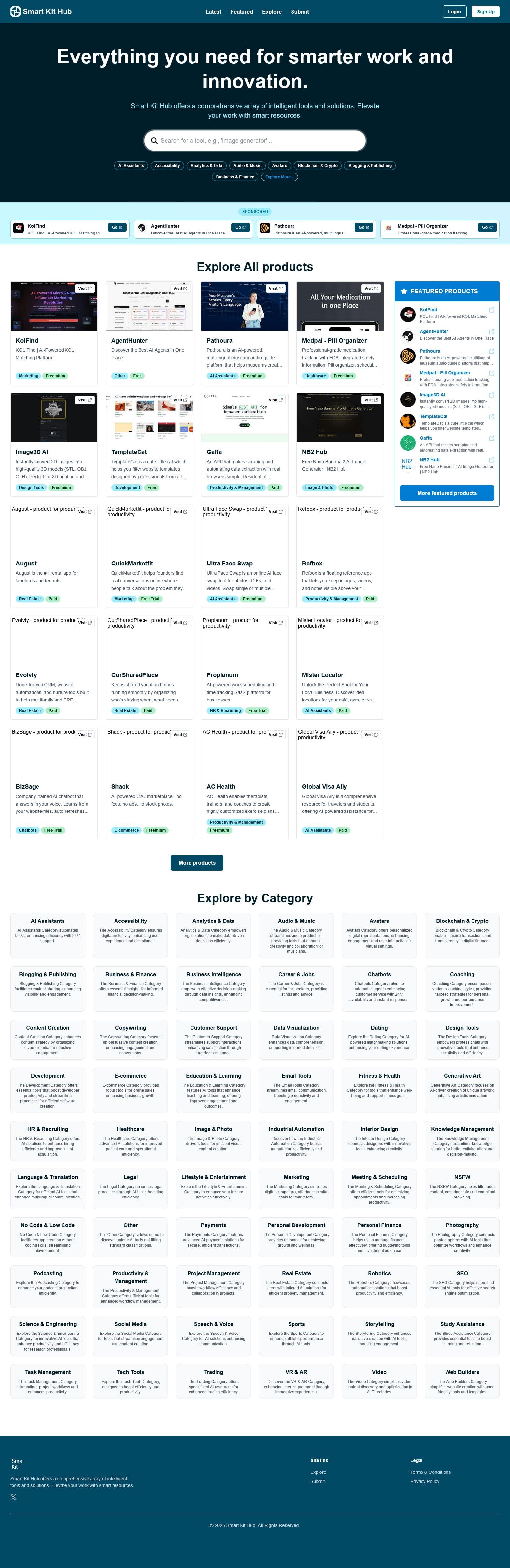Screenshot of Smartkithub