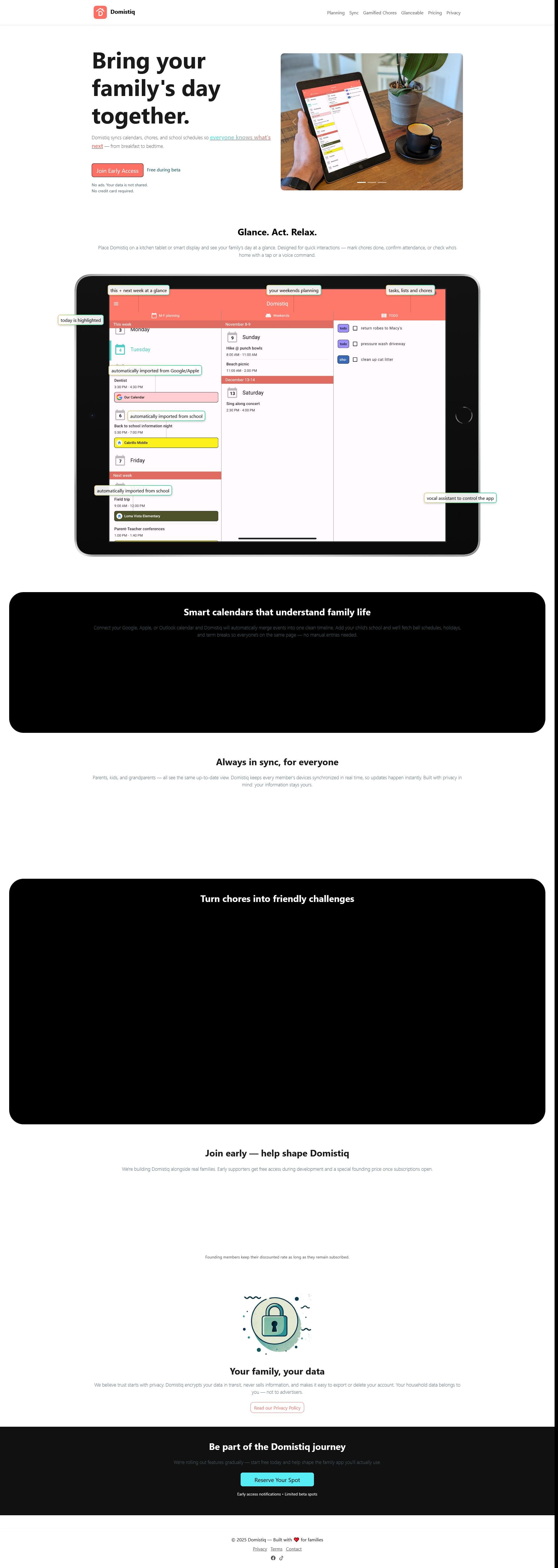 Screenshot of domistiq.com