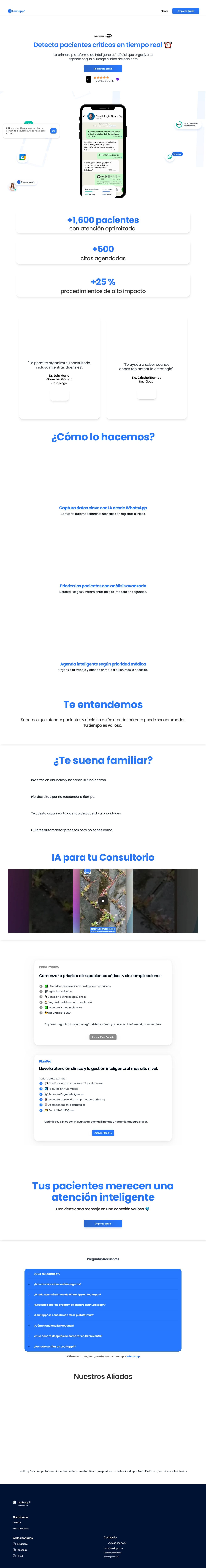 Screenshot of lealtapp.mx