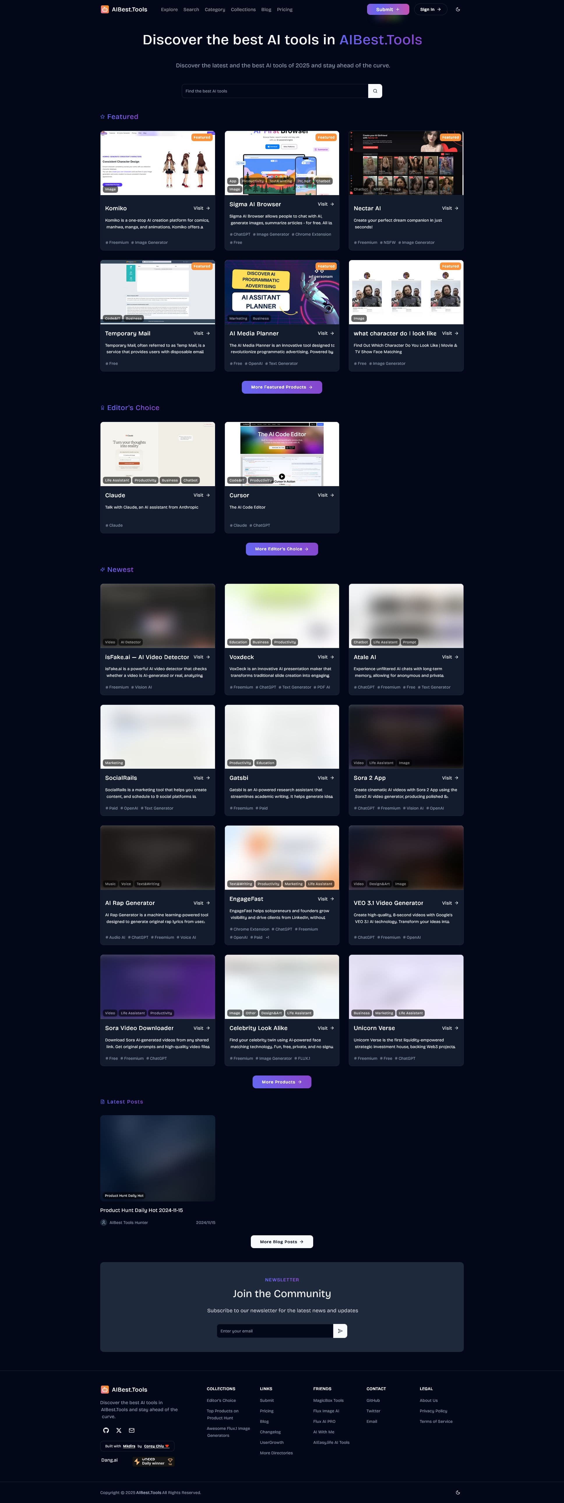 Screenshot of Aibest