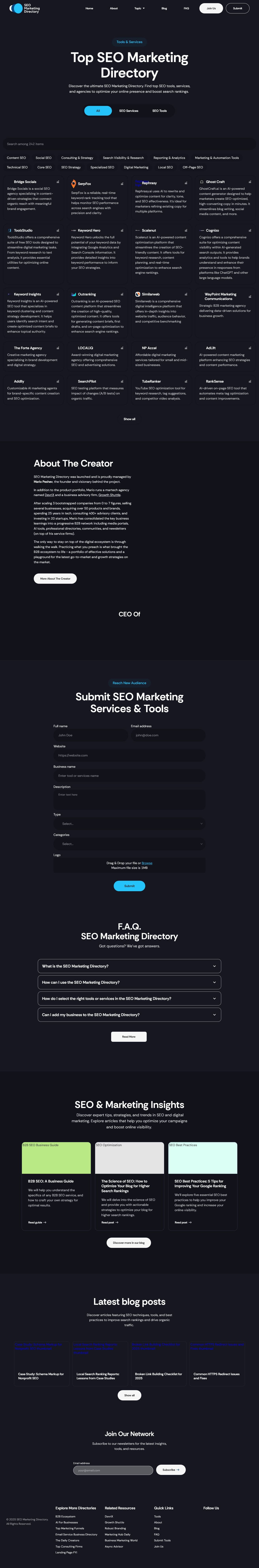 Screenshot of Marketingseodirectory