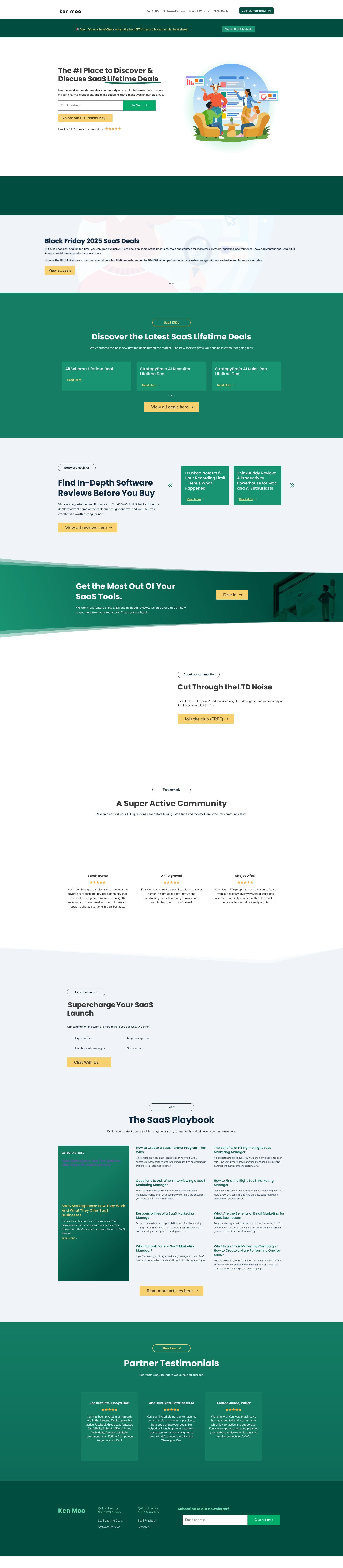 Screenshot of kenmoo.me