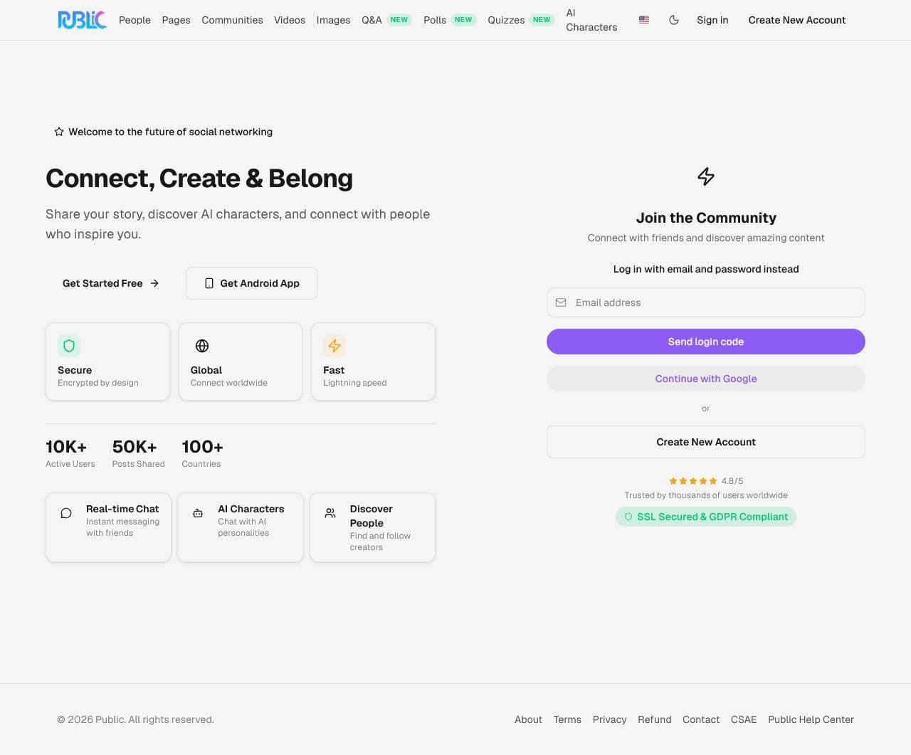 Screenshot of public.kim